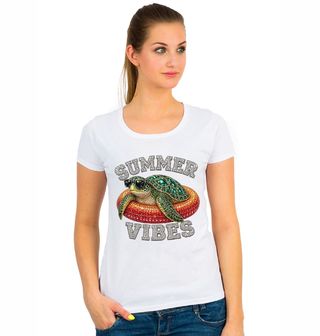 Obrázek 1 produktu Dámské tričko Diamantová Želva Summer Vibes