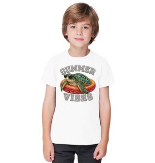 Obrázek 1 produktu Dětské tričko Diamantová Želva Summer Vibes