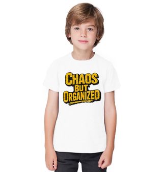 Obrázek 1 produktu Dětské tričko Organizovaný Chaos Chaos But Organized