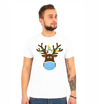 Obrázek 1 produktu Pánské tričko Sobík s rouškou (Velikost: XXL)