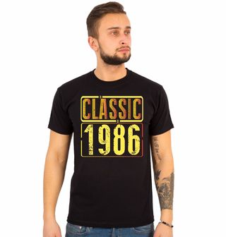 Obrázek 1 produktu Pánské tričko Ročník 1986 Classic