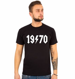 Obrázek 1 produktu Pánské tričko Rockový Ročník 1970 ACDC