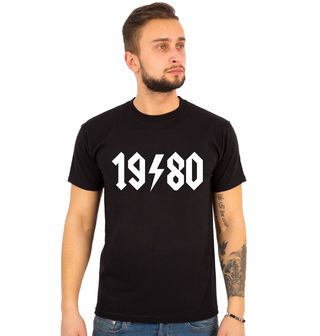 Obrázek 1 produktu Pánské tričko Rockový Ročník 1980 ACDC