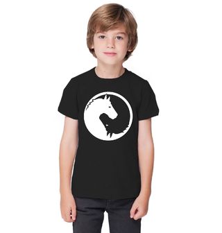 Obrázek 1 produktu Dětské tričko Jin a Jang koně