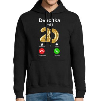 Obrázek 1 produktu Pánská mikina Dvacítka volá Phone Call