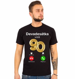 Obrázek 1 produktu Pánské tričko Devadesátka volá Phone Call