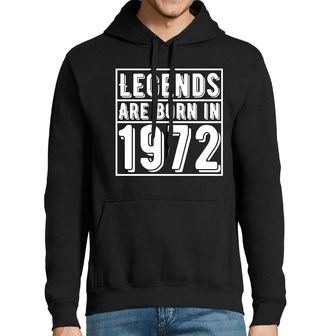 Obrázek 1 produktu Pánská mikina Legendy se rodí 1972 Legends are born in 1972