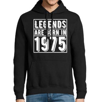 Obrázek 1 produktu Pánská mikina Legendy se rodí 1975 Legends are born in 1975
