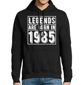 Obrázek 1 produktu Pánská mikina Legendy se rodí 1985 Legends are born in 1985
