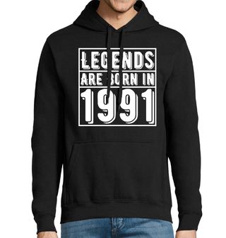 Obrázek 1 produktu Pánská mikina Legendy se rodí 1991 Legends are born in 1991