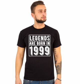 Obrázek 1 produktu Pánské tričko Legendy se rodí 1999 Legends are born in 1999