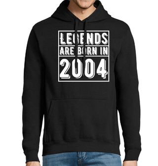 Obrázek 1 produktu Pánská mikina Legendy se rodí 2004 Legends are born in 2004