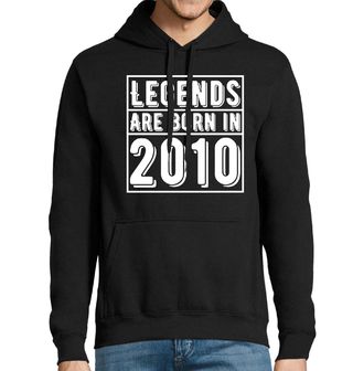 Obrázek 1 produktu Pánská mikina Legendy se rodí 2010 Legends are born in 2010