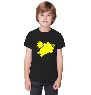 Obrázek 1 produktu Dětské tričko Zlaté prasátko (Velikost: 7-8 (118/128cm))