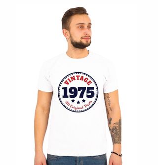 Obrázek 1 produktu Pánské tričko Ročník 1975 – Vintage All Original Parts