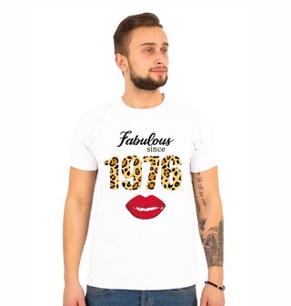 Obrázek 1 produktu Pánské tričko Báječná od roku 1976 Fabulous since 1976