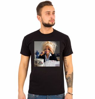 Obrázek 1 produktu Pánské tričko Unavená Barbie Učitelka #1 Teacher