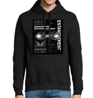 Obrázek 1 produktu Pánská mikina Kvantové propojení Quantum Entanglement