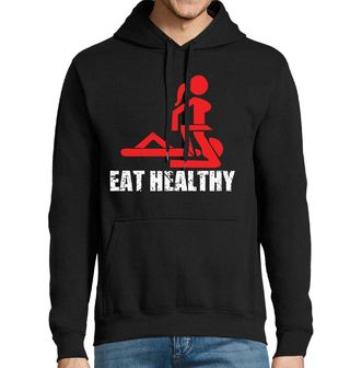 Obrázek 1 produktu Pánská mikina Jez Zdravě Eat Healthy