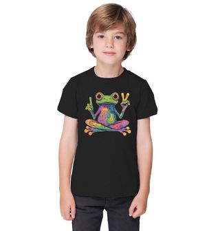 Obrázek 1 produktu Dětské tričko Trippy Žába Vibes