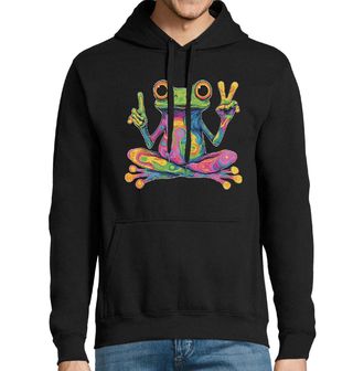 Obrázek 1 produktu Pánská mikina Trippy Žába Vibes