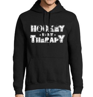 Obrázek 1 produktu Pánská mikina Hokej je moje Terapie Hockey is my Therapy