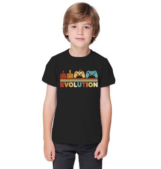 Obrázek 1 produktu Dětské tričko Evoluce Herních Ovladačů Evolution