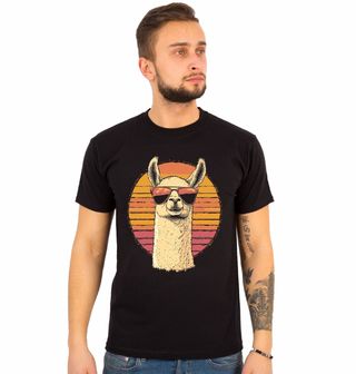 Obrázek 1 produktu Pánské tričko Chill Lama a Západ Slunce