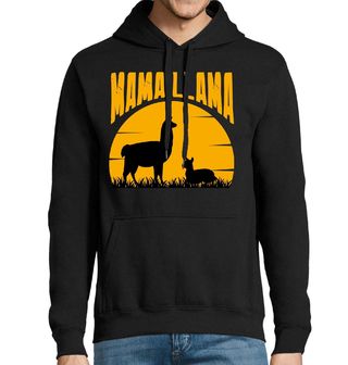 Obrázek 1 produktu Pánská mikina Mama Lama a Její Mládě Mama Llama