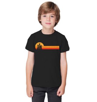 Obrázek 1 produktu Dětské tričko Retro Figurky Královna, Věž a Kůň