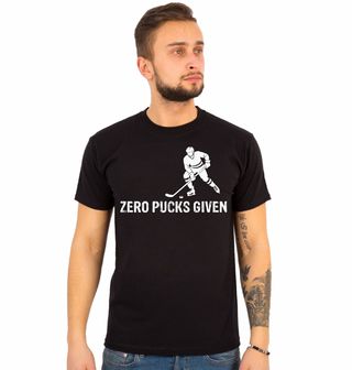Obrázek 1 produktu Pánské tričko Ani Puk Navíc Zero Pucks Given
