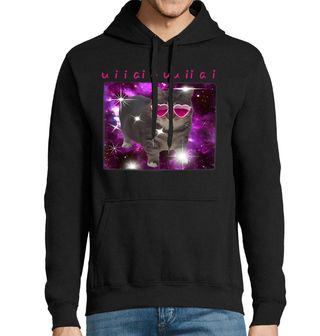 Obrázek 1 produktu Pánská mikina Galaktická Kočka Meme Spinning Cat OIIAA OIIAA