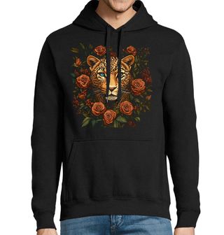 Obrázek 1 produktu Pánská mikina Leopard mezi Růžemi