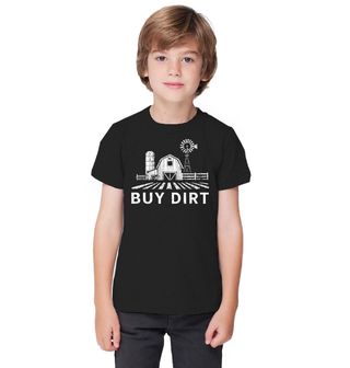 Obrázek 1 produktu Dětské tričko Stodola a Větrný Mlýn Buy Dirt