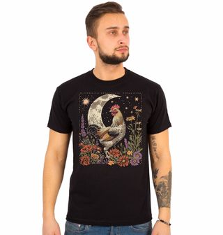 Obrázek 1 produktu Pánské tričko Kohout pod Měsíční Oblohou