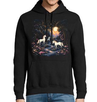 Obrázek 1 produktu Pánská mikina Magický Les Jednorožců