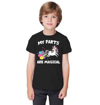 Obrázek 1 produktu Dětské tričko Jednorožec Moje prdy jsou magické
