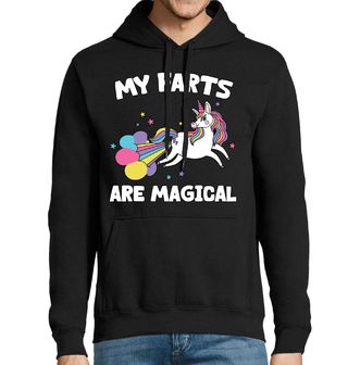 Obrázek 1 produktu Pánská mikina Jednorožec Moje prdy jsou magické