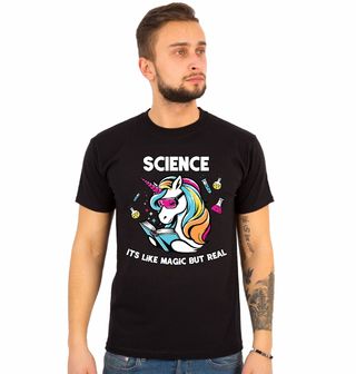 Obrázek 1 produktu Pánské tričko Jednorožec Science It’s Like Magic But Real