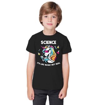 Obrázek 1 produktu Dětské tričko Jednorožec Science It’s Like Magic But Real