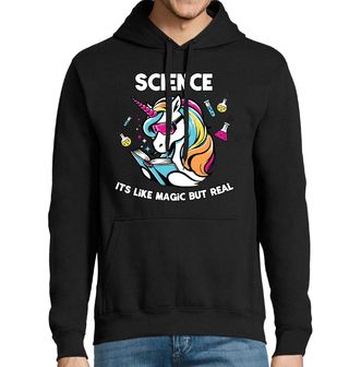 Obrázek 1 produktu Pánská mikina Jednorožec Science It’s Like Magic But Real
