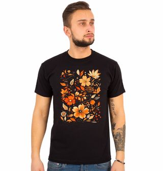 Obrázek 1 produktu Pánské tričko Podzimní Květiny Boho