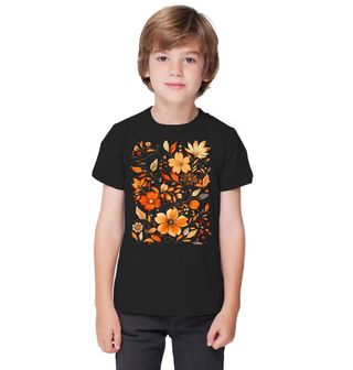 Obrázek 1 produktu Dětské tričko Podzimní Květiny Boho