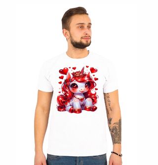 Obrázek 1 produktu Pánské tričko Zamilovaný Jednorožec
