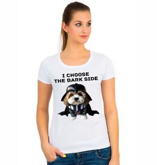 Obrázek 1 produktu Dámské tričko Darth Vader Cavachon I Choose The Bark Side