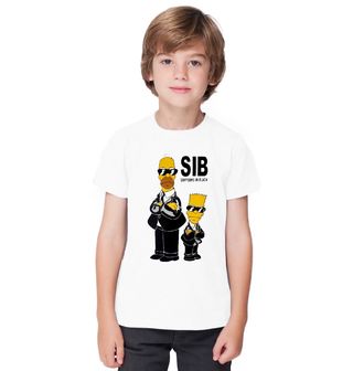 Obrázek 1 produktu Dětské tričko The Simpsons SIB Simpsons in Black Simpsonovi