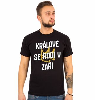Obrázek 1 produktu Pánské tričko Králové s Korunou se Rodí v Září