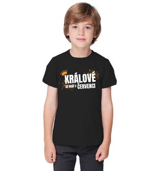 Obrázek 1 produktu Dětské tričko Králové se Rodí v Červenci