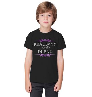 Obrázek 1 produktu Dětské tričko Královny se Rodí v Dubnu Queens Are Born in April