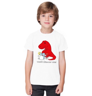 Obrázek 1 produktu Dětské tričko Nejhorší bubeník Tyrannosaurus Rex